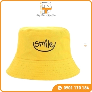 NÓN BUCKET VÀNG TƯƠI - SMILE