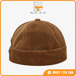 NÓN KHÔNG VÀNH NÂU TRƠN