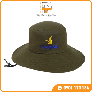 NÓN TAI BÈO IN LOGO 2D